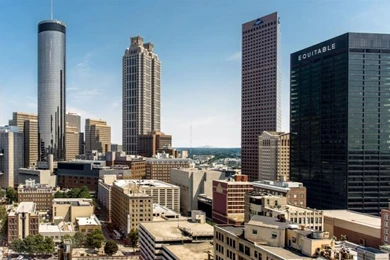 Atlanta, Georgia, USA, Skyscraper, Building, House, City Wallpapers ...