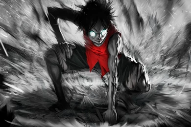 One Piece Luffy Hd Wallpapers HD Resolution   Ndemok.com
