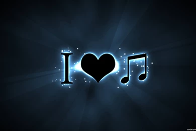 Full View And Download I Love Music Wallpapers 6