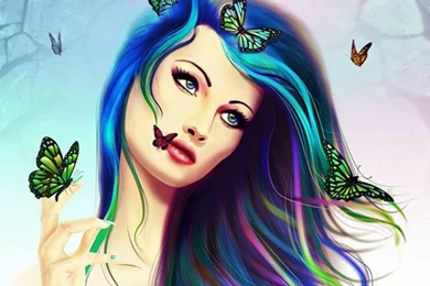 Butterfly Girl   (