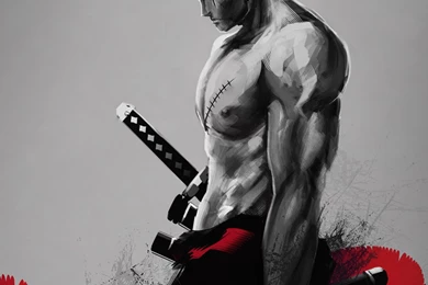 Zoro Painting (wallpapers + High Resolution Picture) :) : OnePiece