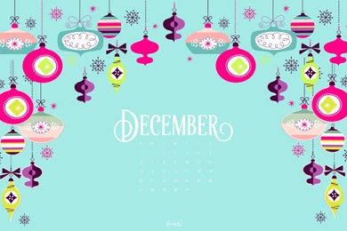 December Calendar + Tech Pretties