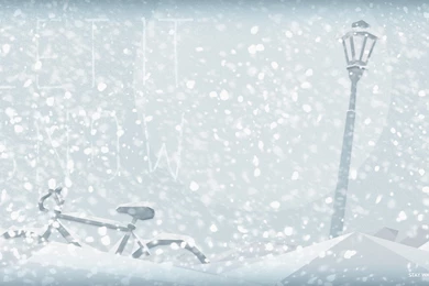 December Wallpaper: Let It Snow   Clockwork