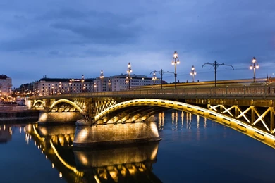 Hungary Bridges Rivers Budapest Margit Wallpapers   1920x1200   613979