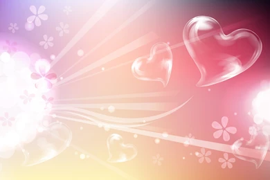 Sweet Valentine Hearts Backgrounds