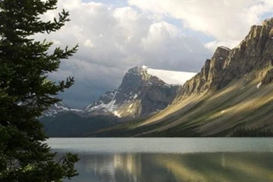 Lake, Tree And Mountains iPhone Wallpapers / IPod Wallpapers HD ...