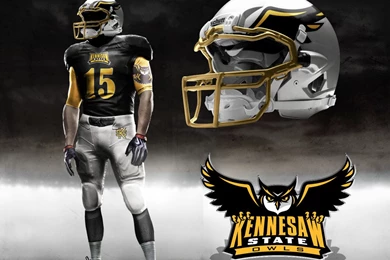 KSU Football Wing Helmet Black White Uniforms By RappleT On DeviantArt