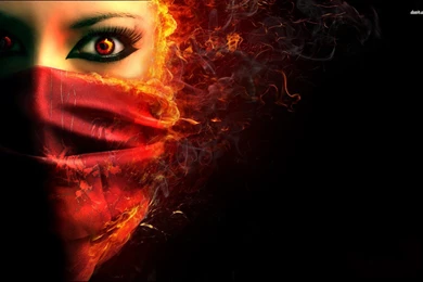 Fiery Girl Vampire Wallpapers And Images   Wallpapers, Pictures ...