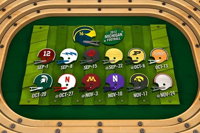 Michigan Football Fan Art   The Art. The Art. The Art!