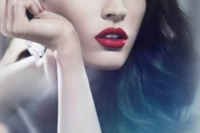 Download Wallpapers 540x960 Megan Fox, Face, Lipstick, Make up ...