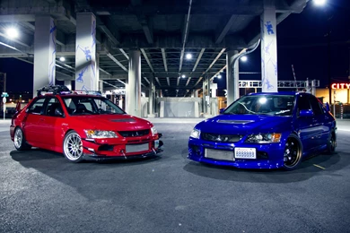 Download Wallpapers Mitsubishi, Evo, Ix, Red, Mitsubishi, Evolution ...