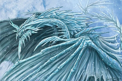 The Ice Dragon Wallpapers   WallpaperFav.com