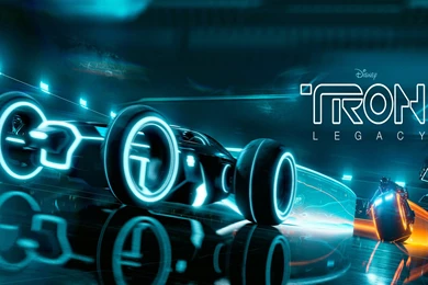 Tron Legacy Light Runner Vs Light Cycle Desktop Wallpapers ...
