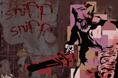 Liberty City Survivor: Abstract Manhunt Fanart