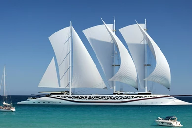 Design Concept Of Sailing Yacht Phoenicia Wallpapers And Images ...