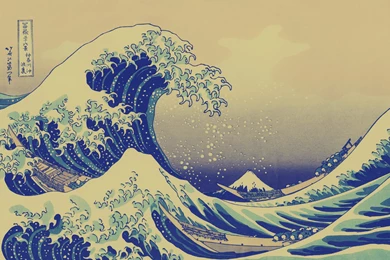 Hokusai The Great Wave By Jllnjlln On DeviantArt