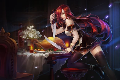 Katarina Fan Art   League Of Legends Wallpapers