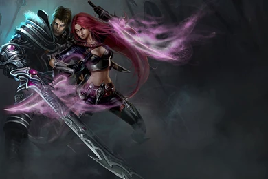 Katarina, League Of Legends, Garen Wallpapers HD / Desktop And ...