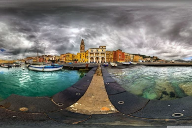 Fisheye Panoramic Photography HD Desktop Wallpapers : High ...