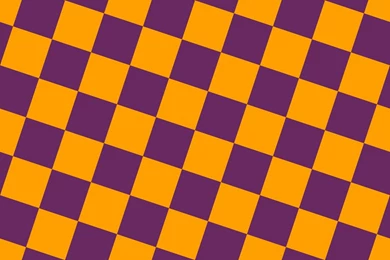 Orange Peel And Palatinate Purple Checkers Chequered Checkered ...