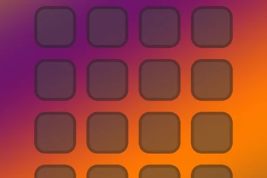 Shelf Colorful Purple Orange Blue