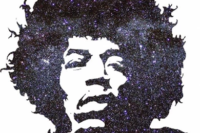 Jimi Hendrix Spacey iPhone 4 Wallpapers (640x960)