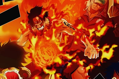 One☠Piece   Ace   One Piece Wallpapers (36509590)   Fanpop