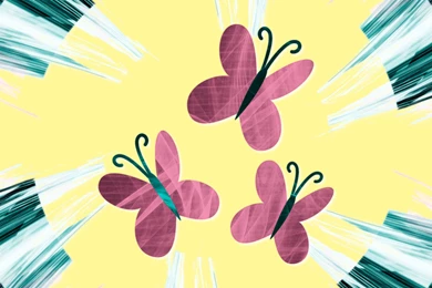 Cutie Mark Fractal Effect Wallpapers (Fluttershy) By Uxyd On DeviantArt