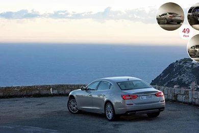 2013 Maserati Quattroporte   Rear