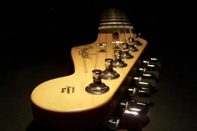 Desktop Wallpaper, Stratocaster Of Michael Schau