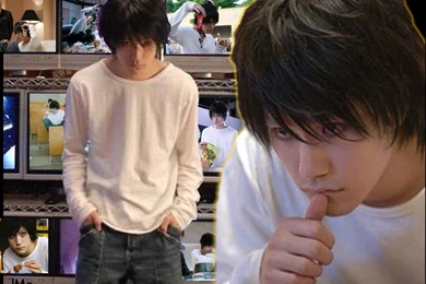 L Wallpapers   Death Note Wallpapers (8614962)   Fanpop