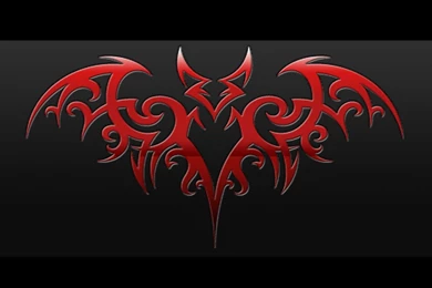 Wallpapers Tattoo Free Designs Red Bat Tribal 1024x768