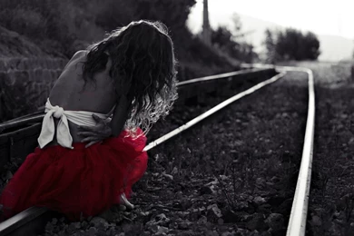 18410 Sadness On The Railway 1920x1080 Photography Wallpapers ...