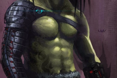 Barbarian Yautja    By Wyv1 On DeviantArt