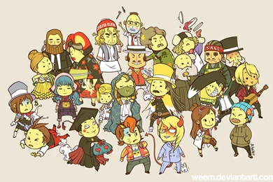 Image Space Beauty: Apollo Justice   Wallpapers