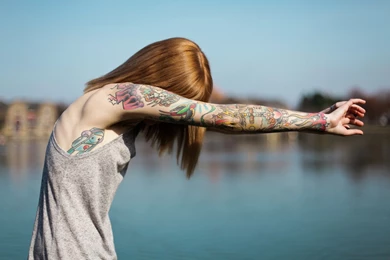 Hot Tattoo Girl Tattoo Sexy Tattoo Cool Tattoo Tattoo ...