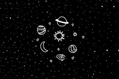 Black, Cute, Wallpaper, Wallpapers, White   Image