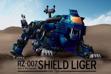 LIGER ZERO   Zoids: Guardian Forces Wallpapers