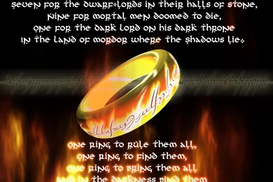 The One Ring By Jeff Destroy On DeviantArt