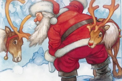 Wallpapers Of Rudolph The Red Nosed Reindeer Story Book 1024x768 ...