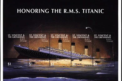 RMS Titanic Stamp Wallpapers And Backgrounds (1024 X 768 ...