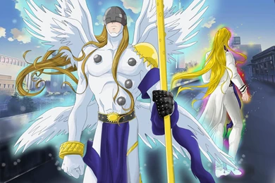 Angemon Meets His Human Self II By Elizabeth2003 On DeviantArt