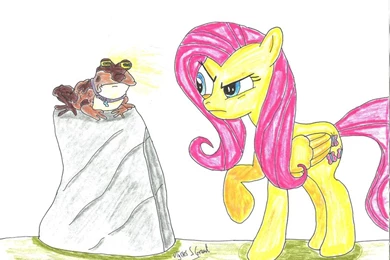Fluttershy Vs. The Hypnotoad By UlyssesGrant On DeviantArt