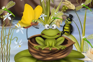 Bug Frog HD Desktop Wallpapers : Widescreen : High Definition ...