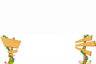 Nameplate Signboard Powerpoint Backgrounds Brown, Design, Green ...