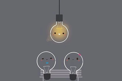 Don't Be A Lightbulb! Haha~   @mobile9