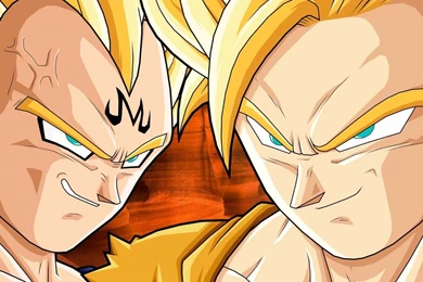 Goku Vs Majin Vegeta Wallpapers