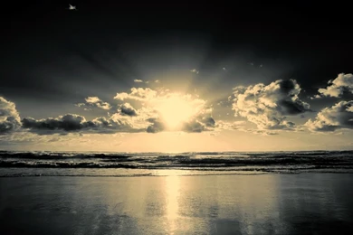 1366x768 Dark Ocean Desktop PC And Mac Wallpapers