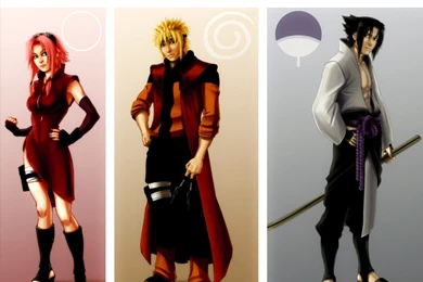 DeviantArt: More Like Naruto And Sasuke Wallpapers By Anbukakashi07
