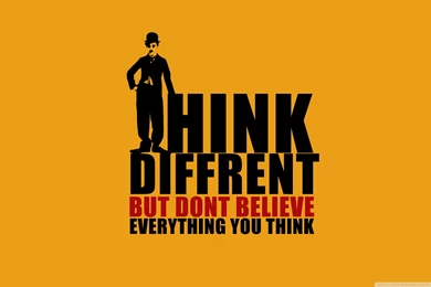 Download Wallpapers Think Different But, Don't Believe, Everything ...